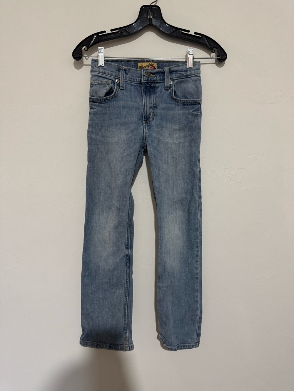 Wrangler 20X Boys Denim Jeans Size 10 Slim Light Wash